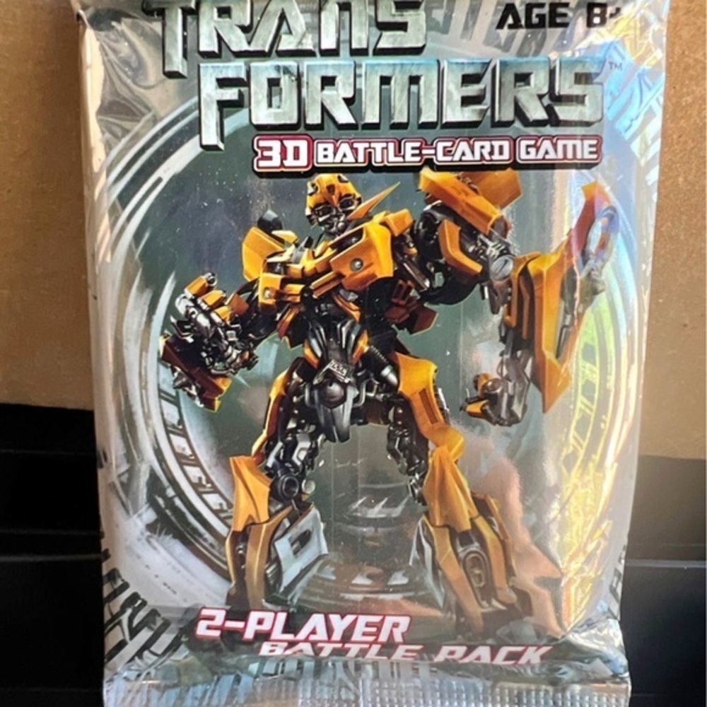 2-Player Battle Pack - Transformers 3d Battle Card Game
New Sealed